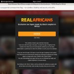 Real Africans Members Password