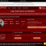 Lady Gold Fetishdiva Discount Save