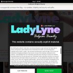 Lady Lyne Free Sign Up