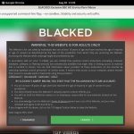 Blacked New Accounts